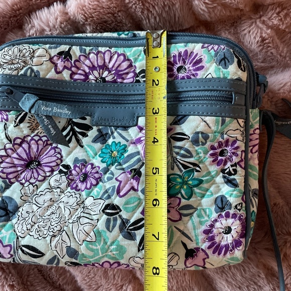VERA BRADLEY SMALL CROSSBODY PURSE WITH MATCHING WALLET - Picture 10 of 14